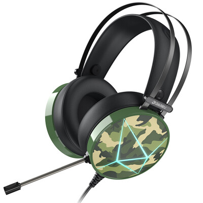 

Dalu (dareu) EH722 gaming version of the headset glittering headphones headset Jedi survival chicken weapon cool camouflage version