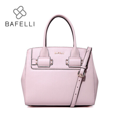 

BAFELLI осень и зима заклепки сплит кожаная сумка большая емкость плеча bolsa feminina черный синий женский сумка