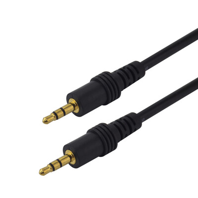 

eKL 35mm a two audio cable 5 meters male to male 35 audio to 2RCA double lotus head mobile computer TV audio amplifier transfer wiring
