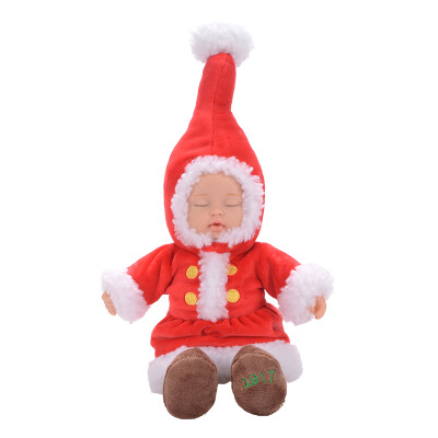 

BIEBER 2017 new Christmas baby plush toy simulation baby comfort toys sleep doll appease doll Christmas girl