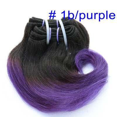 

Nami Hair 8inch Brazilian Ombre Волосы для волос с волнистыми волосами Волосы для волос 16 видов Color Ombre Hair Bundles
