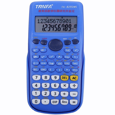 

TRNFA FA-82ES-MS Scientific Functions Calculator Junior High School High School Student Calculator Blue