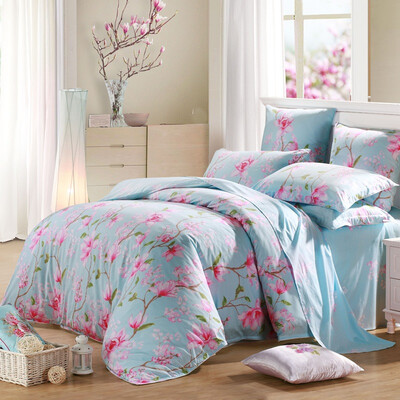 

MERCURY print cotton bed set/bed kit (duvet cover/bed sheet/pillowcase