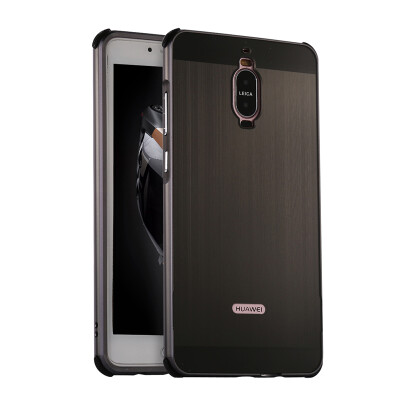 

Luxury Case for Huawei Mate 9 Pro Aluminum Bumper+Acrylic Panel Back Glossy Business Cover for Huawei Mate 9 Pro