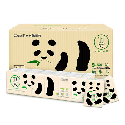 

Heart phase handkerchief paper bamboo π series 4 layers 12 packs 6 Value Pack FCL sale