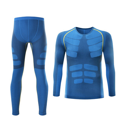 

Winter Thermal Underwear Sets Men Brand Quick Dry Anti-microbial Stretch Mens Thermo Underwear Male Warm Long Johns HI-Q