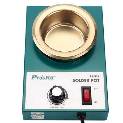 

Proskit SS-553H 250W compact round tin furnace tin melting capacity 16KG