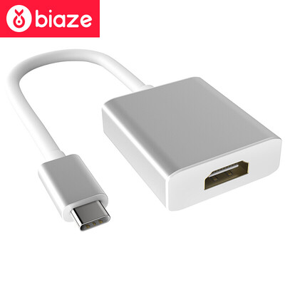 

Би Диас (BIAZE) Type-C HDMI конвертер USB3.1 HDMI адаптер TV проектор отображает новый Macbook алюминиевый ZH14