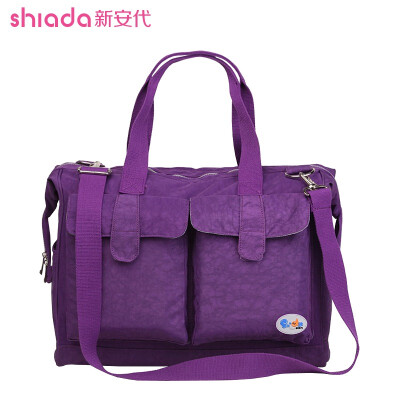 

Jingdong supermarket] Xin'an Dynasty Shiada large capacity multi-functional can be diagonal oblique Mommy package fashion pregnant women to be produced package DB01 wealthy purple