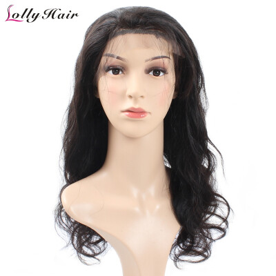 

Good 7A Brazilian Body Wave Wigs 100% Virgin Human Hair Lace Frontal Wigs With Baby Hair Top Quality 1pc/lot