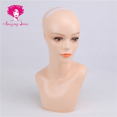 

High quality Fiberglass Realistic mannequin dummy head mannequins display wigs & hat & glass & jewelry manikin heads display