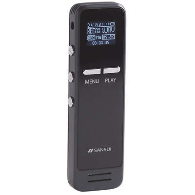 

Landscape sansui H-606 black 8G for meeting training learning recording high-fidelity original sound reproduction voice-activated recording pen