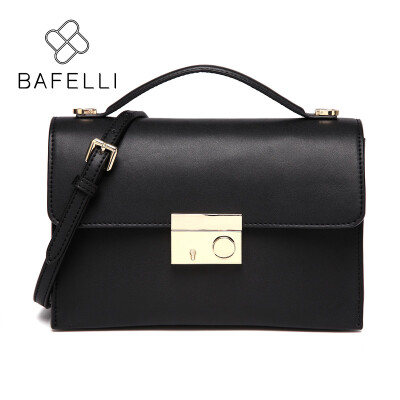 

BAFELLI women shoulder bag split leather fresh color envelope white red bolsos mujer crossbody bags for women messenger bags