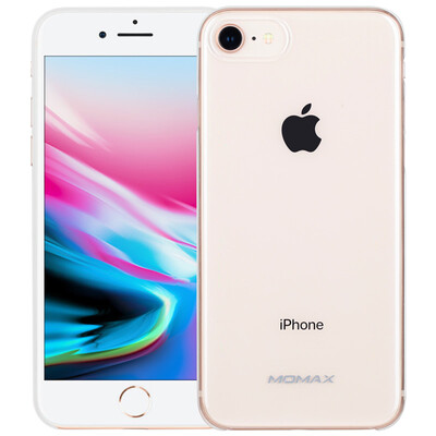 

MOMAX Apple 8/7 Phone Case iPhone8 / 7 Phone Case Cover All-In-One Package Lightweight Drop PC Hard Shell 4.7 Inch Clear White