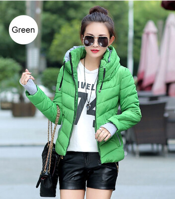 

2017 Winter Jacket Women Parka Thick Winter Outerwear Plus Size Down Coat Short Slim Design Cotton-padded Jackets&Coats