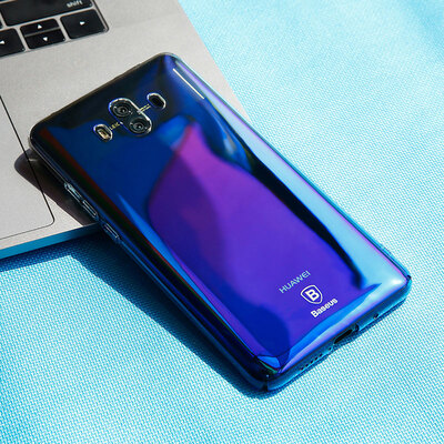 

Времена мышление (Baseus) Huawei Mate10 телефона оболочка защитного рукав градиентных модные мужчины и женщины все включено Hard Case Huawei mate10 красочное сопротивление двойного падения 4,7 дюйма через голубую обшивку