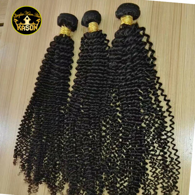 

Kason Indian Kinky Curly Hair Raw Indian Virgin Hair Grade 8A Can Be Colord 100% Unprocessed Virgin Human Hair