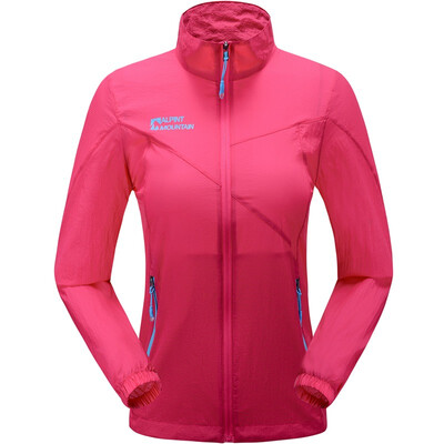 

ALPINT MOUNTAIN El Monte leather windbreaker parent&daughter models men&39s section children&39s skin clothing outdoor water repellent breathable 620-105 female models rose red XL
