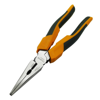 

Takama 8 inch eccentric labor-saving needle-nosed pliers sharp pliers pointed pliers multi-function electrical bolt cutters chrome vanadium steel 104200