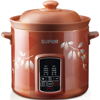 

Supor (SUPOR) электрический горшок для тушения тушью DG40YC806-26 красная керамика 4L может быть зарезервирована