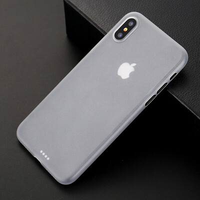 

MISSCASE Phone Case for iPhone X 5 5s se 6 6s 7 8 66s plus 78 plus Matte Transparent Ultra-thin Plastic PP Hard Protective Cases