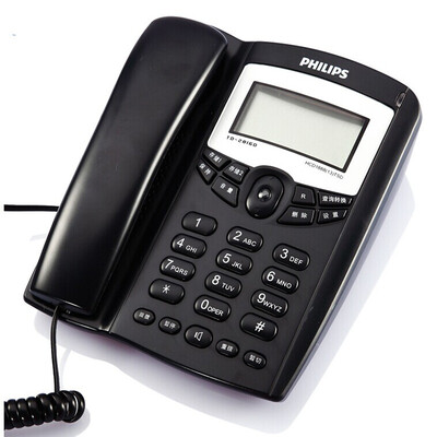 

Philips (PHILIPS) TD-2816 corded telephone dual interface / matte texture / hands-free / home / business office phone / landline (blue)