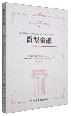 

小企业金融丛书·中国社会科学院中小银行研究基地文库微型金融