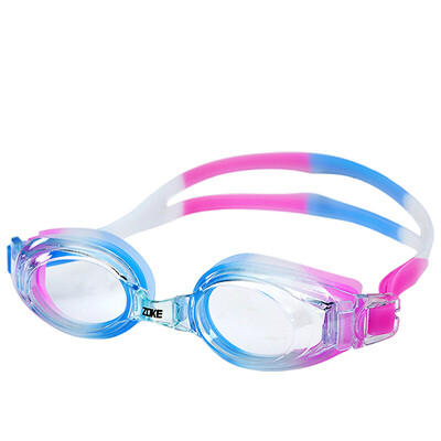 

Zoke ZOKE anti-fog genuine flat light waterproof goggles men&women fashion vision wide swimming goggles 611501103
