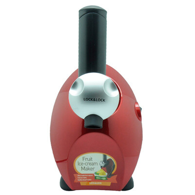 

Блокировка и блокировки (LOCK & LOCK) ELDM-215P чистые фрукты, чтобы сделать мороженое крем машина машина / лед - красный