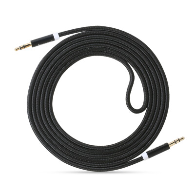 

An Pukang AMPCOM 35mm car AUX audio line male to male 15 meters headphone extension cable mobile phone tablet audio conversion line black AMBK35215