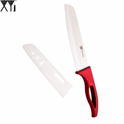 

Zirconium Oxide Blade Ceramic Knife High Selling 6 Inch Serrated Bread Kitchen Knife Good Grade XYJ Brand Cooking Santoku Knife