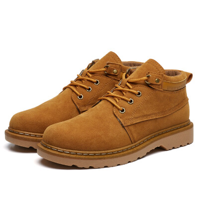 

Leisure and fashion short boots, Warm and Low-cut, Men's shoes