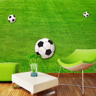 

Custom 3D Sports Theme Photo Wallpaper Football Field Wall Mural For Kids Living Room Sofa Kids Bedroom Wall Paper TV Backdrop