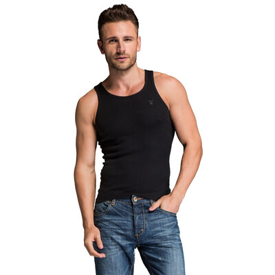 

Playboy Vest Men's Cotton Slim Casual Underwear