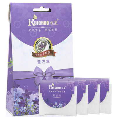 

Ruichao Fragrance Bag Aromatherapy Lavender Flavored Sachet 10g4 Wardrobe Toilet Car Deodorant Aromatherapy Essential Oil Air Freshener Fragrance Aromatherapy Bag