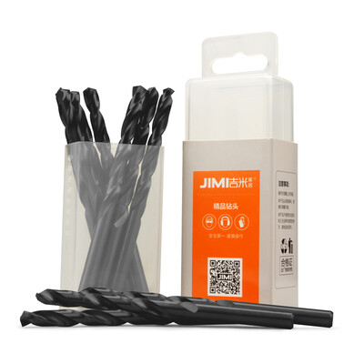 

Jimmy home JM-G14306 high speed steel twist drill hand drill drill bit plastic copper aluminum woodworking drill power tool accessories 6mm10