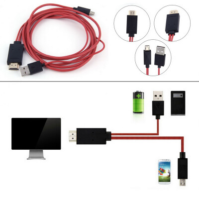 

MHL Micro USB to HDMI Cable with 11 pin for Samsung Galaxy S1-4 Note1-4