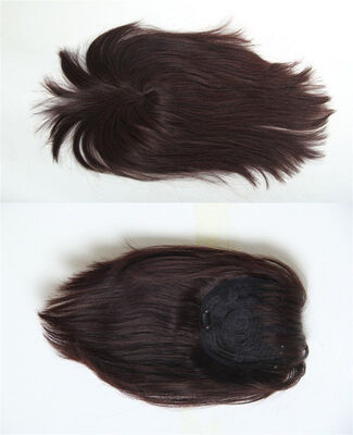 

Long Straight Women Hairpiece 100 Human Hair Topper Long Hairpiece Flat Bang