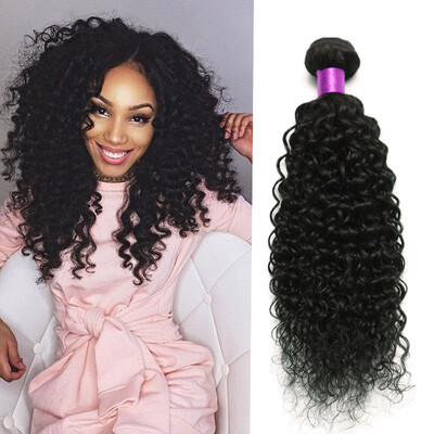 

3Bundles Malaysian Kinky Curly Hair Wefts Natural Black Can Be Dyed 100g Malaysian Hair Bundles Malaysian Hair Kinky Curly Hair