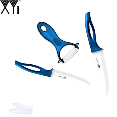 

новый керамический нож установить 5 "порезка 6" шеф - повар нож с пилер кухонные ножи готовить инструменты классической шеф - пова