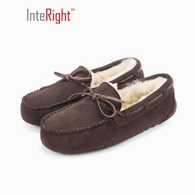 

INTERIGHT womens warm casual shoes flattie