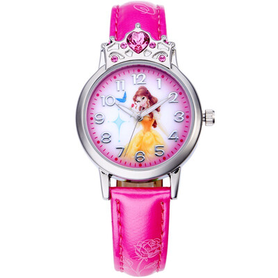 

Дисней (Disney) подлинные детские часы девушки мультфильм девушки пояса студент смотреть 8510 4