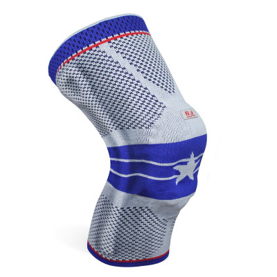 

Frenzy kuangmi warm knee knee sports protective gear men and women general knee care KM3320 blue  code single