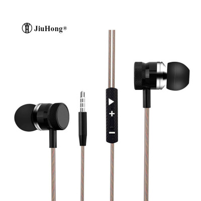 

C17 3.5mm In-Ear Headphones Stereo intelligent wire control Multi-color and Microphone Apply to iphone and all Android phone