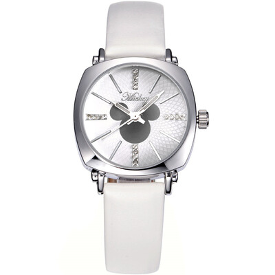 

Джингдонг Дисни (Disney) моды пояса женские часы корейских студентов смотреть Микки женские модели золотой Ши Аинг Дисни девочек часы 79201