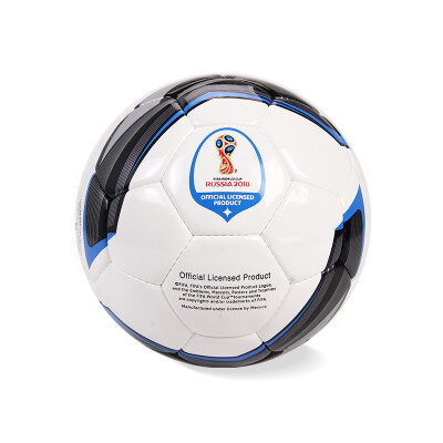 

FIFA World Cup Football 5 hand sewing training PU football blue black FAB7124