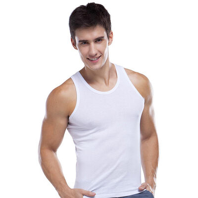 

Antarctic Nanjiren NSJA0660 Single Cotton Men&39s Vest Thread Sports Vest Bottom Shirt White XXL