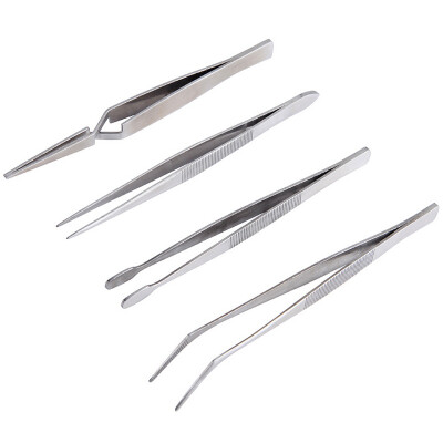 

SANTO 1383 stainless steel tweezers 4 pieces / set