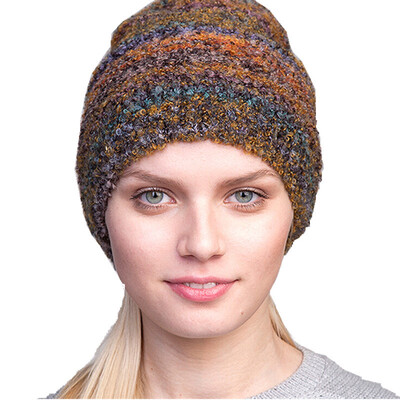 

Russian Cashmere Hat terracote