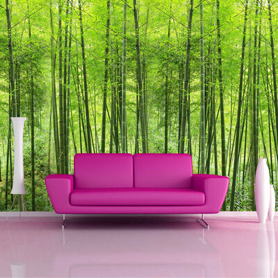 

Custom Photo Wallpaper Bamboo Forest Art Wall Painting Living Room TV Background Mural Home Decor Wallpaper Papel De Parede 3D